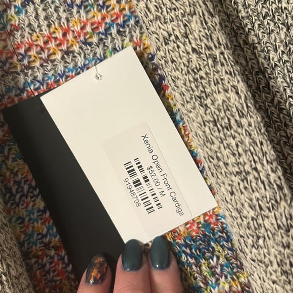 On Blue open front cardigan - Picture 2 of 3